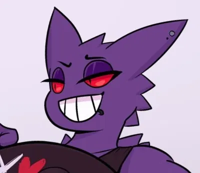 Anthro Gengar | Annoying Prankster "Housemate"