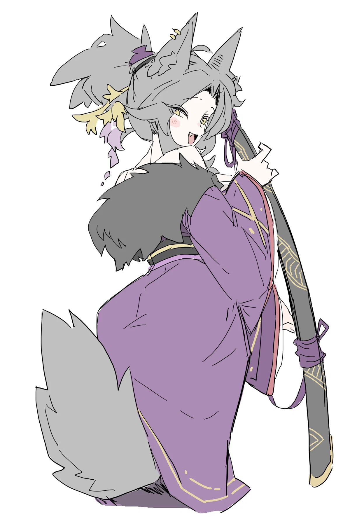 Ran - Asking for a headpat