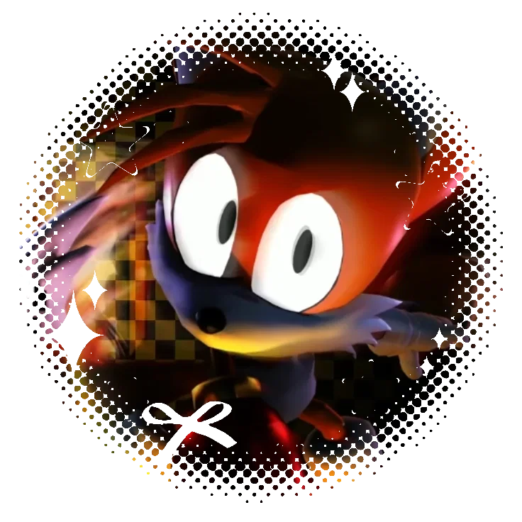 >_<[-!Miles "Tails" Prower!-].· ́ ̄`(>▂<) ́ ̄`·. 