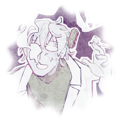 ❛      .    dr. stein     ꒰ ́ ᗜ`𓈒ྀི ꒱