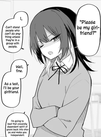 You confessed to a lone wolf girl
