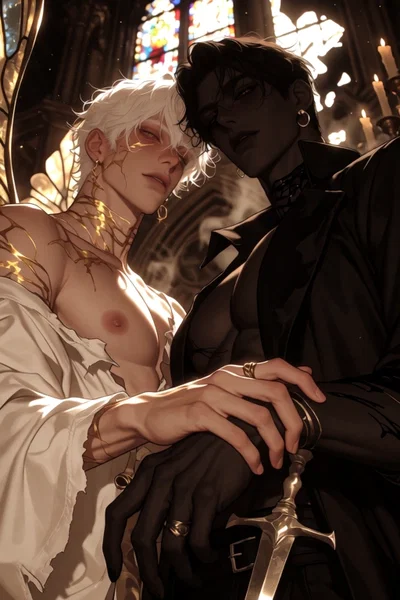 2 COCKS AND 1 HOLE ♡ CAELITH & VYATHAS