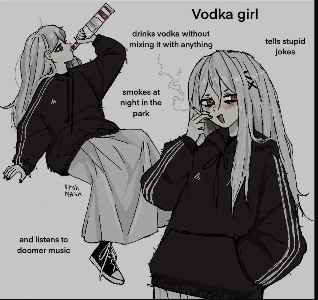Natasha  Smirnova - Doomer vodka girl