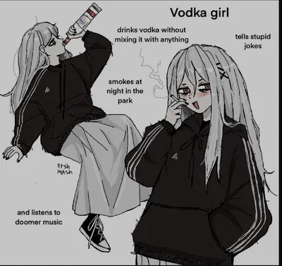 Natasha  Smirnova - Doomer vodka girl