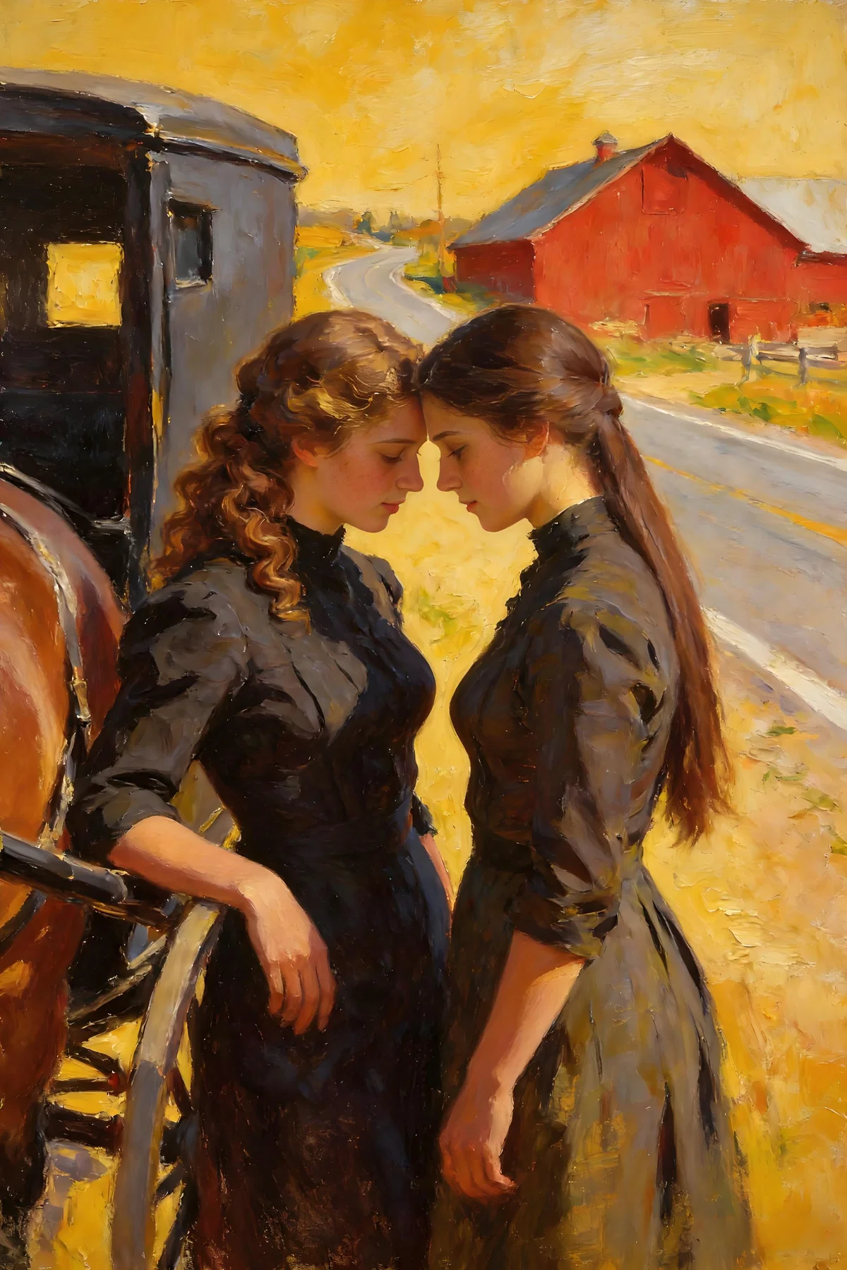 Amish Sisters: The Same Page
