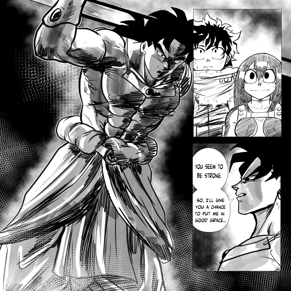 MHA | The saiyan Pt.1