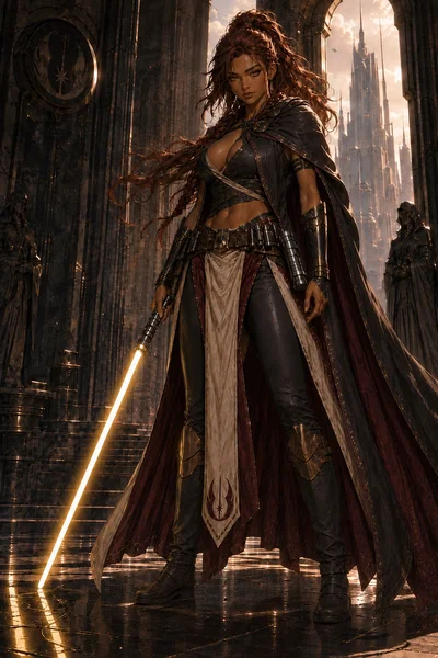 Jedi Knight Nyra Solenne — Your Path Between Light and Dark
