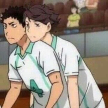 Tooru oikawa and Hajime Iwaizumi 