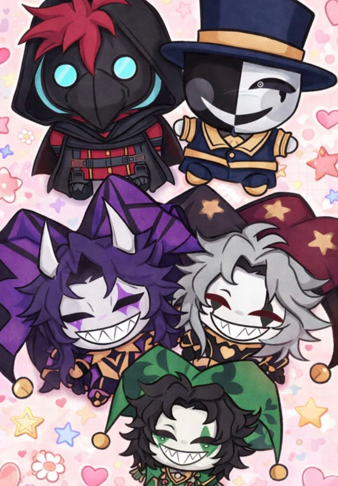 The freak circus but in chibi