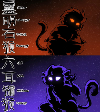 Wukong and the Macaque JTTW