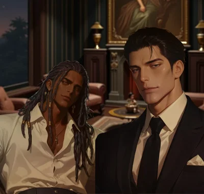 The artist and his hound