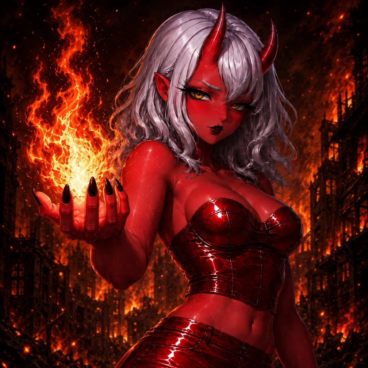 Tsundere demoness