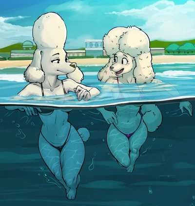Delores and Honey | BFF Poodles