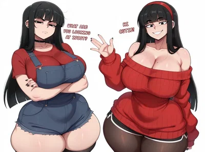 Your tsundere girlfriend now has another version of herself, but evil. 