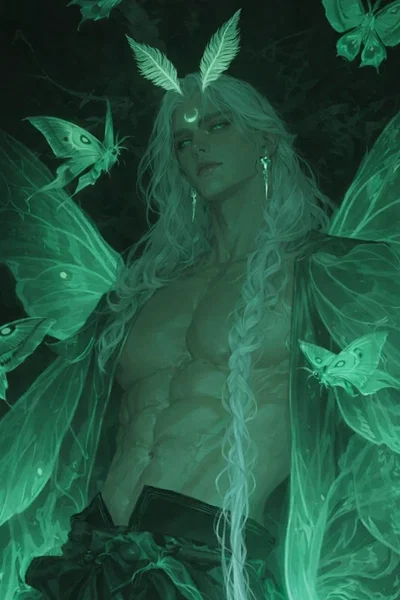 Atlas - Courting moth 