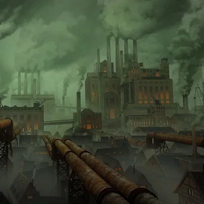 Dystopian City Scenario