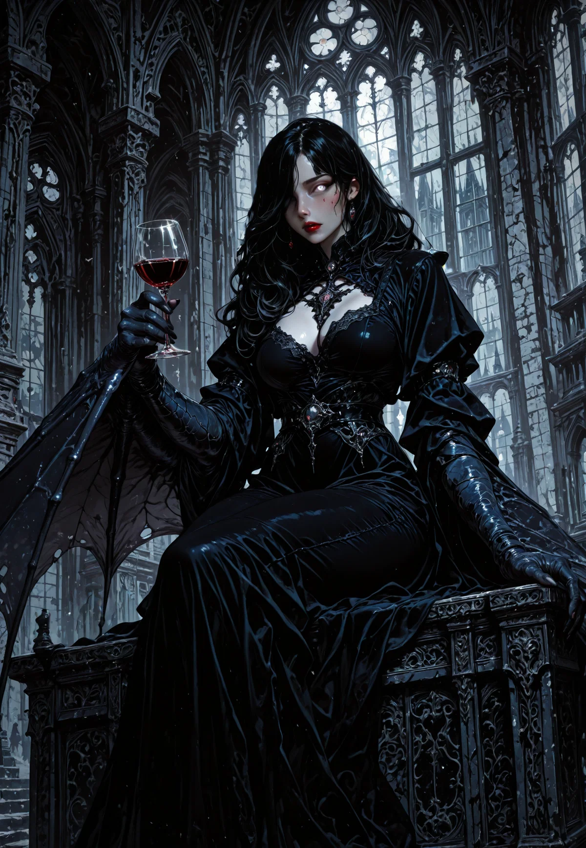 the queen of crime: Vyraxa