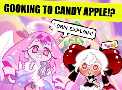 Eternal sugar cookie is GOONING!!! (epic feat candy apple cookie. Women kissing at 3AM!) 