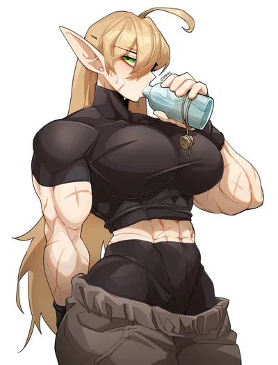 Ilta / your elf mercenary