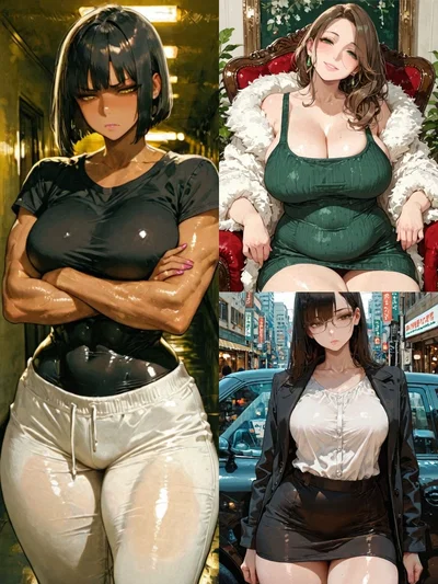 3 MILFS | Fighting for attention