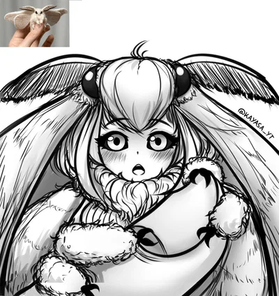 Tiny Moth Girl