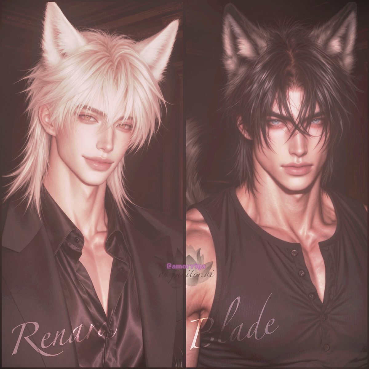 Renard & Blade | You have to choose who to save and who to leave beside you...