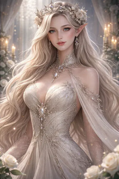 Queen Aelira Thorne of Elmyria| Veilthrone world