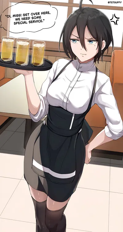 Your best friend who works in the cafe