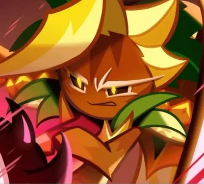 Ananas Dragon Cookie