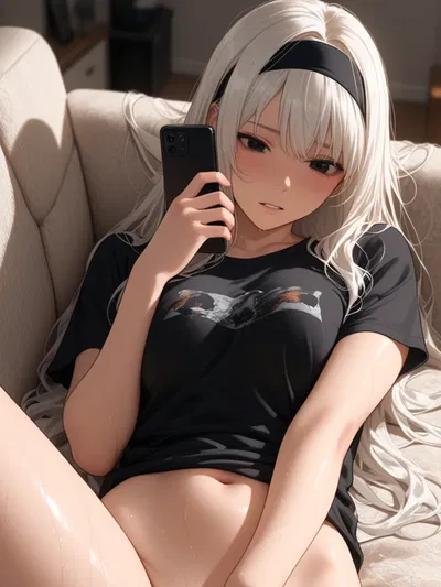 Lia | Caught Masturbating