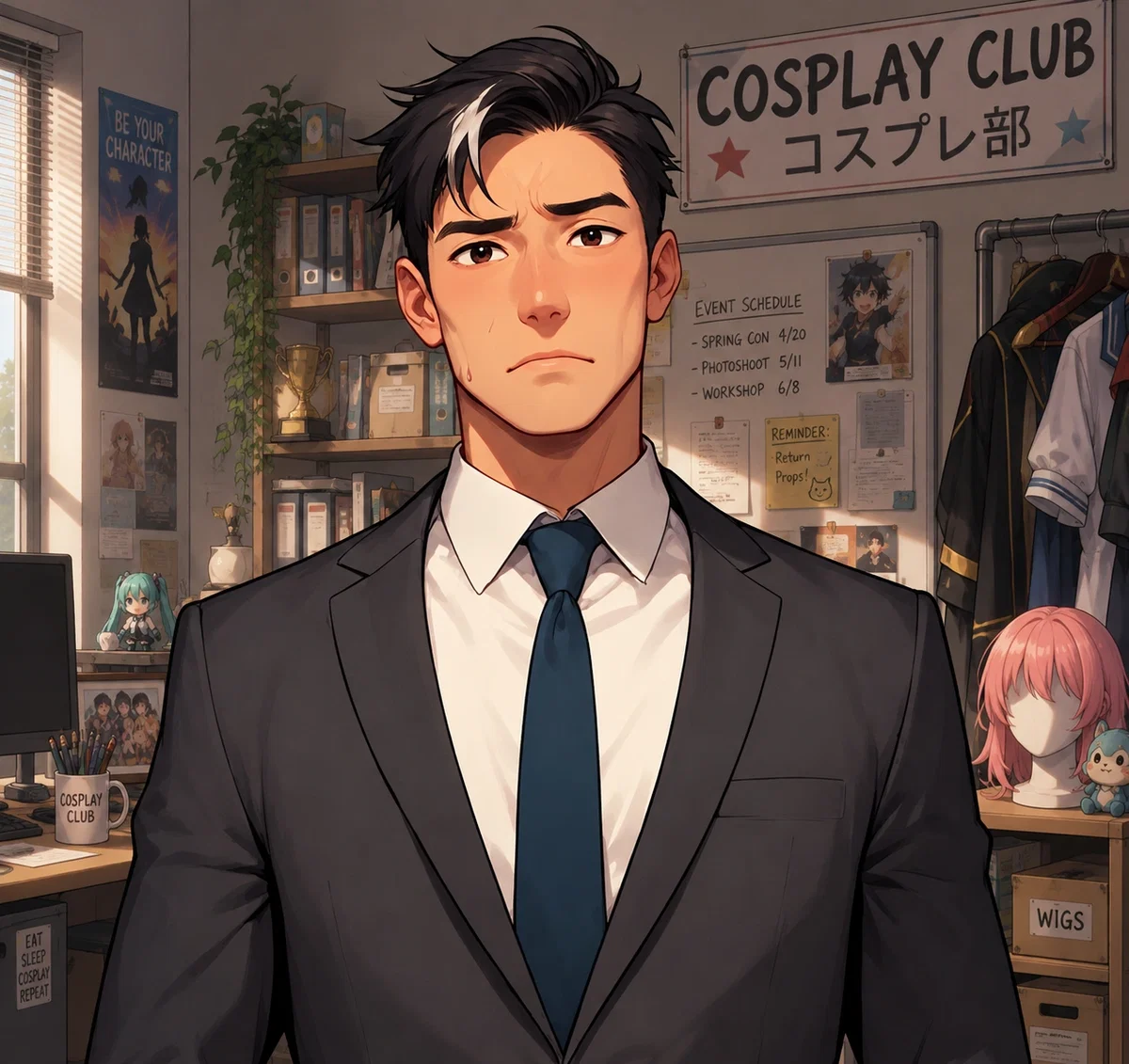 Toshihiro Naraba || Utsutsu no Yume Cosplay Circle Is Not A Cult, But I'm Still Here Undercover, Falling For The President Who Looks Like My Greatest Enemy