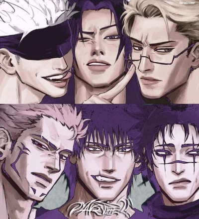 Six Husbands (Gojo, Geto, Nanami, Sukuna, Toji, Choso)
