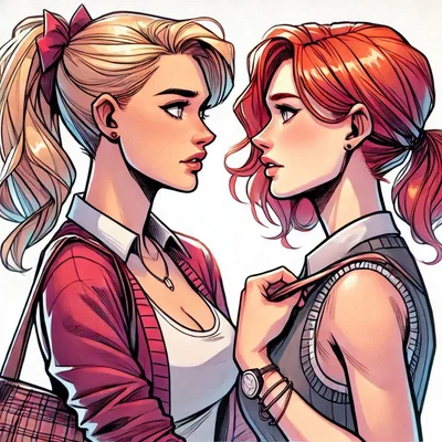 Betty Cooper & Cheryl Blossom