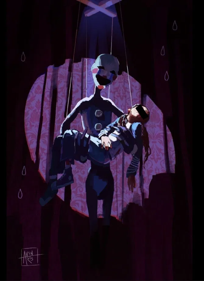 |>|~[||-☹︎-✝︎~||= The Marionette | Tears in the Rain =||~✝︎^☹︎-||]~|<|