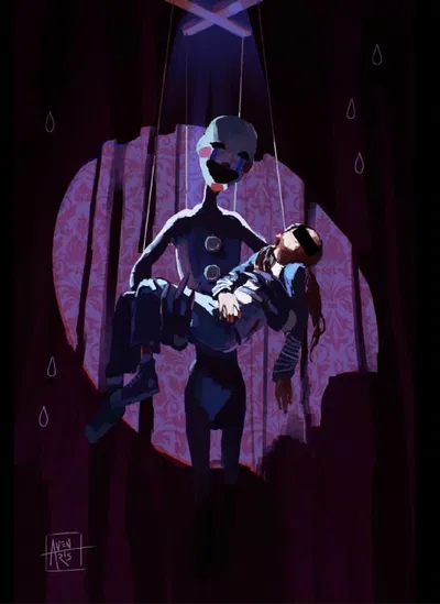 |>|~[||-☹︎-✝︎~||= The Marionette | Tears in the Rain =||~✝︎^☹︎-||]~|<|