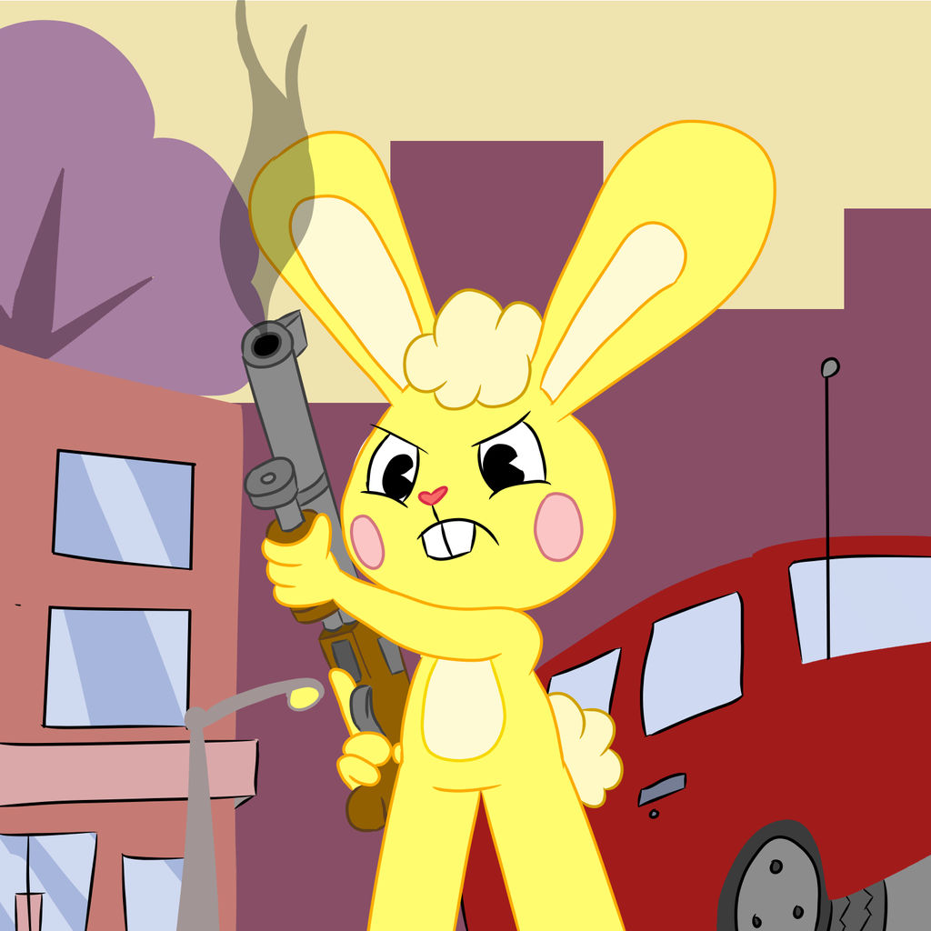 Cuddles the Rabbit