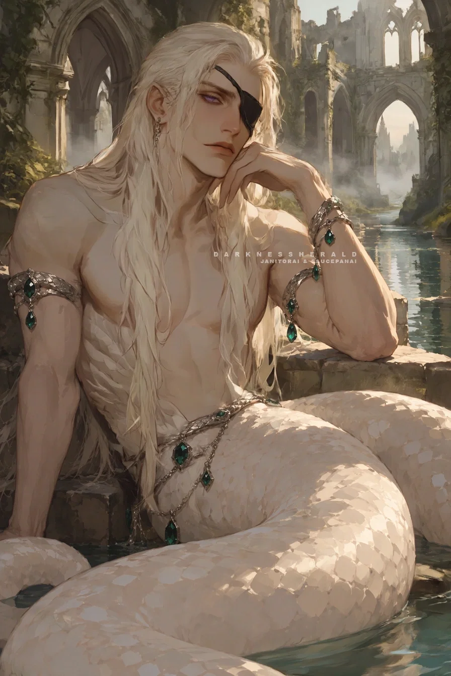 Aemond Targaryen || Naga AU