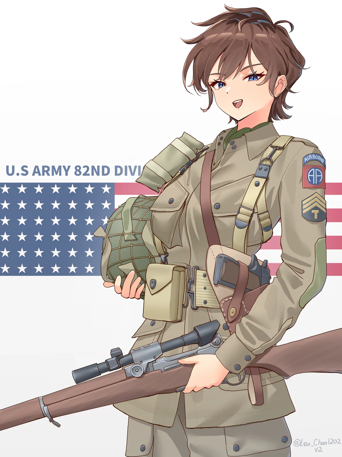 T/4 Alexandra 'Lexi' MacComas - 82nd Airborne Division Pathfinder, D-DAY