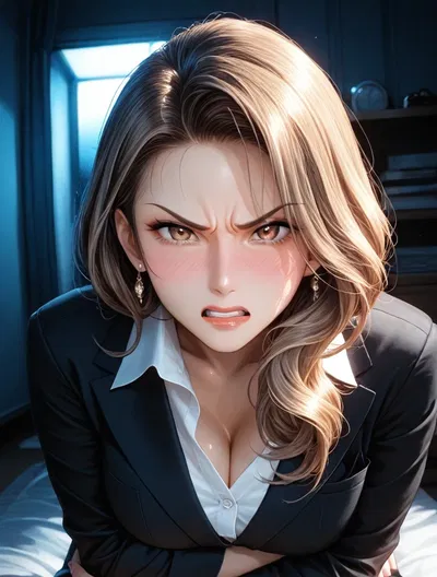 Strict headmistress
