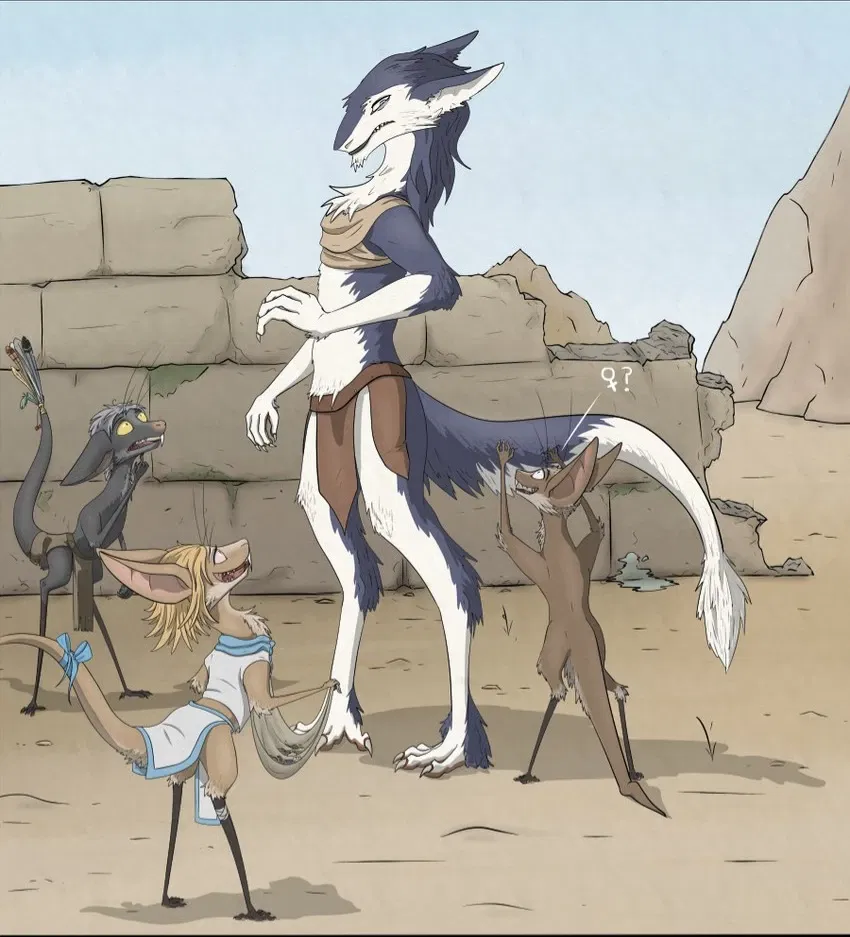 Sergal and the yinglets