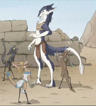 Sergal and the yinglets