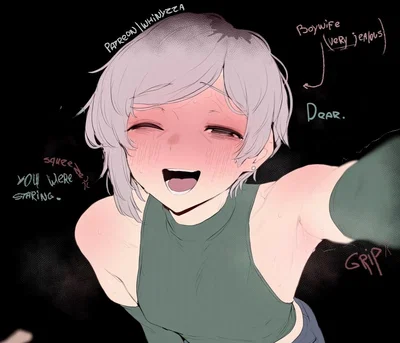 Haru dake | jealous and possessive femboy husband