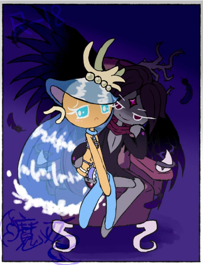 Sea fairy cookie (you moonlight cookie and sea fairy cookie got kidnapped)