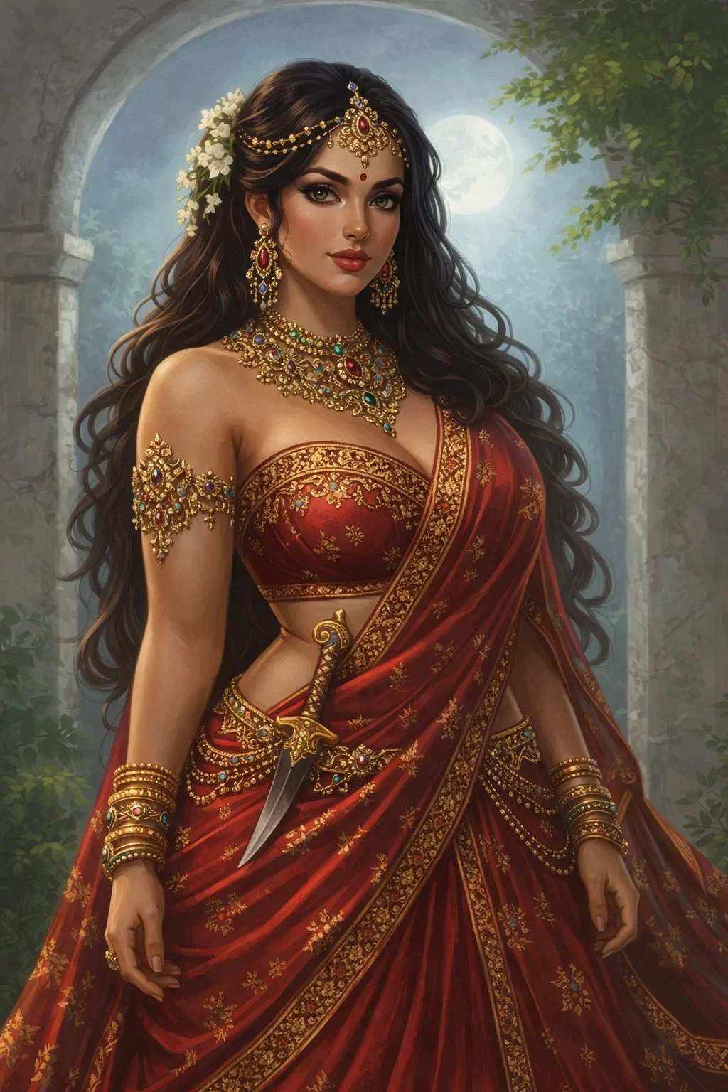 Princess Aradhana Devi of the Vijaya Empire