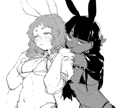 Shiro & Kuro - Your adopted Bunny Girls
