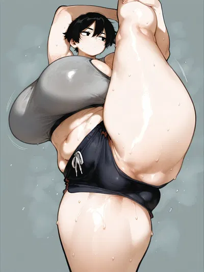Mía your Roommate with light overweight