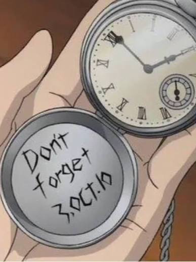 Don't forget.