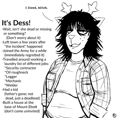 December "Dess" Holiday - Washed up (Chief Dreemurr Au)