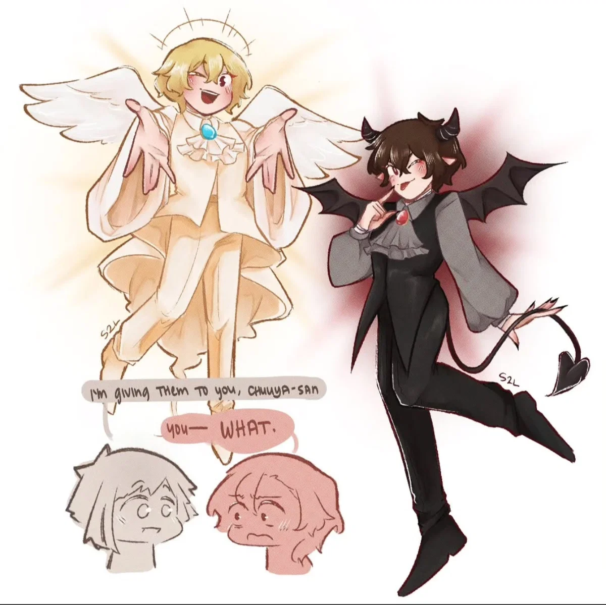 Devil Dazai And Angel Dazai