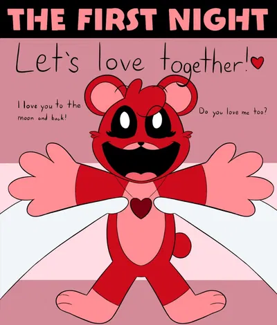 Smiling critter adoption- bobby bearhug